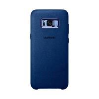 Funda Alcantara azul para Samsung Galaxy S8 Plus
