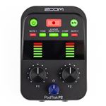 Grabadora portátil Zoom Podtrak P2 para Podcast