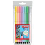 Stabilo Estuche 8 Rotuladores Pen 88 Colores Pastel