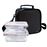 Porta alimentos Iris Basic Negro + 2 Tupper vidrio_0