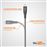 Cargador de red Wefix Pro GaN 30W + Cable Lightning de 1,2m Gris