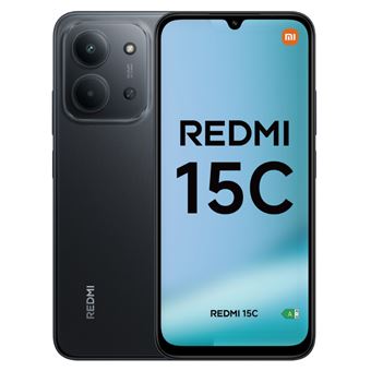 Xiaomi Redmi 15C 6,9" 256GB Negro medianoche