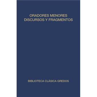 Oradores menores - discursos y fragmentos