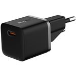 Cargador de pared compacto Baseus GaN 5 Mini Fast Charger USB-C 20W EU Negro