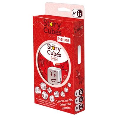 Juego de dados story cubes: héroes