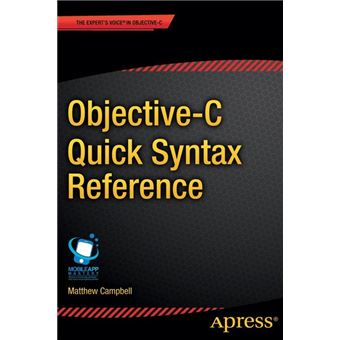 Objective-C Quick Syntax Reference - 1