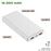 Powerbank Myway 10000mAh USB 2 puertos 2A + Cable tipo C Blanco