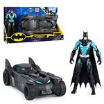 Set Batman Vehículo Batmobile y Figura Tactical de 30 cm
