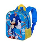 Karactermania - Sonic Mochila 3D Elite Star 30X25x10cm (9597) - Imagen 3