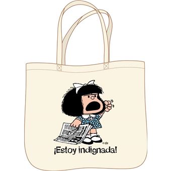 Bolsa de tela Mafalda ¡Estoy indignada! - 1