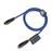 Cable Xtorm Solic USB-C a Lightning Azul 1 m
