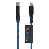 Cable Xtorm Solic USB-C a Lightning Azul 1 m