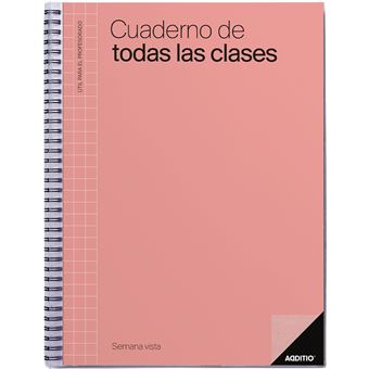 Cuaderno Additio de Todas las Clases SV Castellano - 1