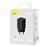 Cargador de pared Baseus GaN 5 Pro Fast Charger 2x USB-C 40W EU Negro