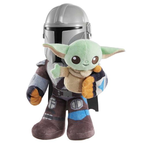 Peluche gigante Star Wars The Mandalorian Baby Yoda 88 cm - Personaje de  peluche - Comprar en Fnac