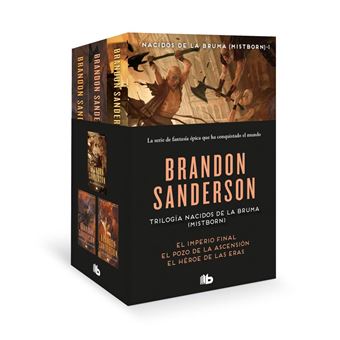 Trilogía Nacidos de la bruma [Mistborn] (pack con: El imperio final, El  Pozo de la ascensión, El héroe de las eras) - Brandon Sanderson -5% en  libros