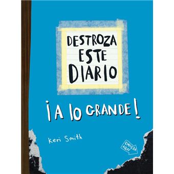 Destroza este diario. A lo grande - Azul flúor
