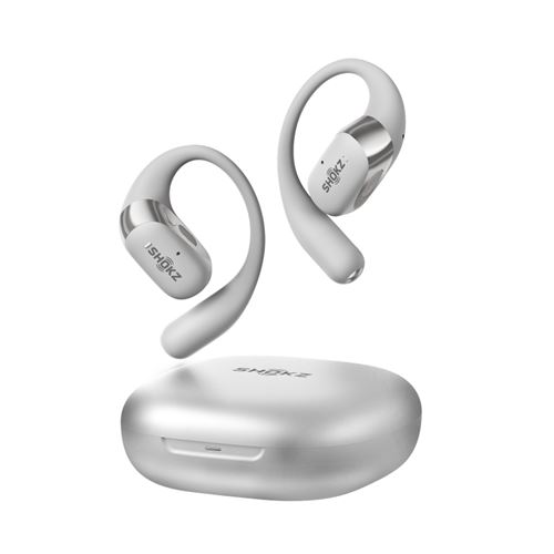 Auriculares Bluetooth Shokz Openfit 2+ True Wireless Gris