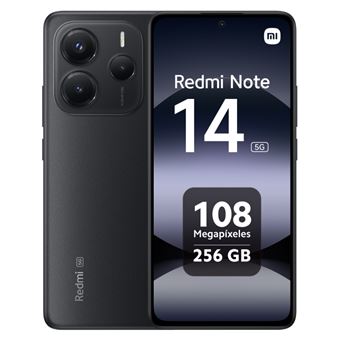 Xiaomi Redmi Note 14 5G 6,67" 256GB Midnight Black - 1