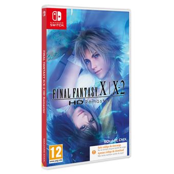 Final Fantasy X/X2 HD Remaster Nintendo Switch - Código de descarga 