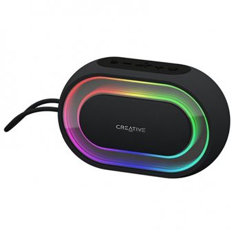Altavoz Bluetooth Creative Halo Negro