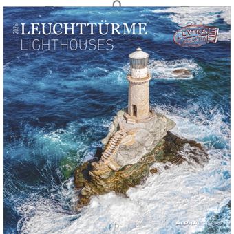 Calendario 2026 30X30 Lighthouses - 1