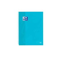 Oxford Cuaderno Europeanbook 1 touch microperforado tapa extradura espiral a4+ 5x5 color