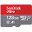 Tarjeta de memoria Sandisk Ultra MicroSDXC UHS-I 128GB + Adaptador