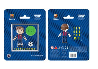 Figura jugador fc barcelona mod 1 4cm