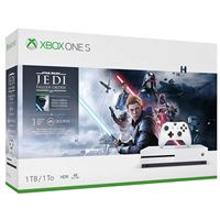 Consola Xbox One S 1TB blanca + Star Wars Jedi : Fallen Order