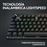 Teclado Gaming Logitech G Pro Negro