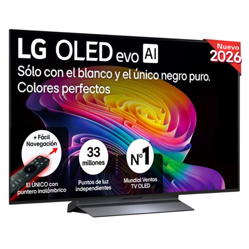 Tv Oled 48" Lg Oled48c66lb Evo Ai 4k Uhd 2026 Smart Tv