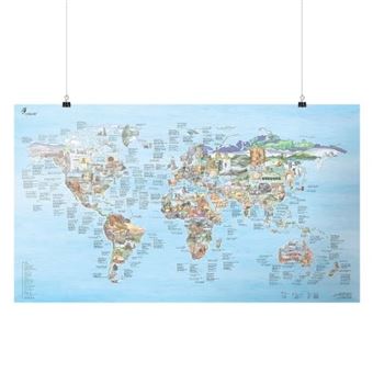 Poster Climbing Map - 1