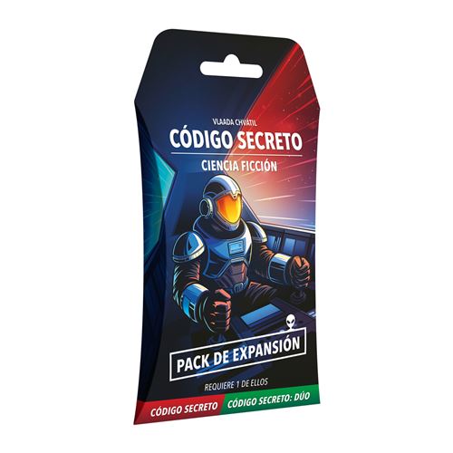 Juego de mesa booster código secreto ciencia ficción expansión