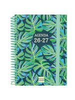 Agenda Escolar Finocam Diva Sep 2026 - Jun 2027 8º - 120x164 Mm Semana Vista Horizontal Selva Catalán