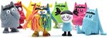 Set colección de 8 figuras el monstruo de colores