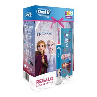 Cepillo eléctrico Oral-B Frozen Kids Power + Funda de Viaje Kit