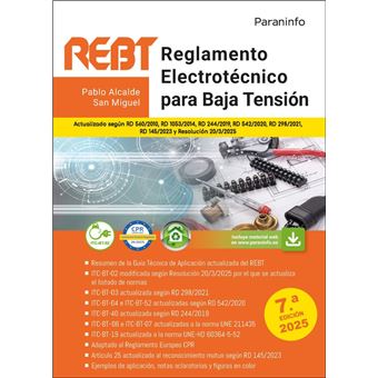 Reglamento Electrotécnico para Baja Tensión. REBT 7.ª edici