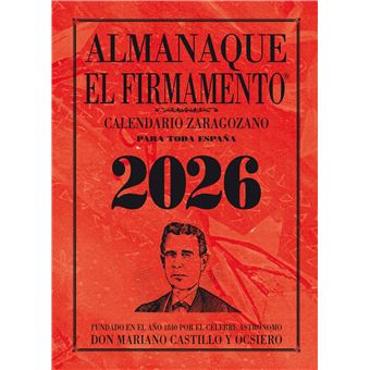 Calendario 2026 Zaragozano Almanaque El firmamento - 1