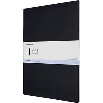 Bloc Moleskine de dibujo A3 negro