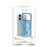Funda con MagSafe Puro Lightfeel Azul transparente para Apple iPhone 18 Pro Max/17 Pro Max