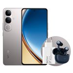 Vivo V40 SE 5G 6,67'' 256GB Plata + Auriculares Noise Cancelling Vivo TWS 3e con estuche de carga + Cargador Vivo 80W FlashCharge