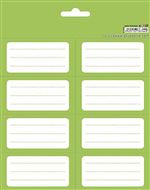 Lydsto Etiquetas Adhesivas Verde 8x4 Cm Autoadhesivo Brillo 16 Etiquetas