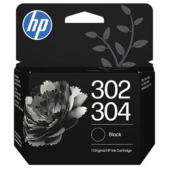 Pack 2 Cartuchos de tinta Negro HP 302 + 304 B7RT7AE