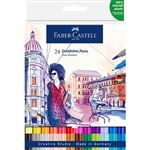 Pack 24 Rotuladores Faber-castell Goldfaber Aqua Dual Marker