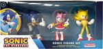 Set Colección De 3 Figuras Super Sonic