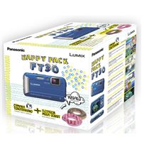 Cámara Compacta Panasonic FT30 Azul + Flotador Kit