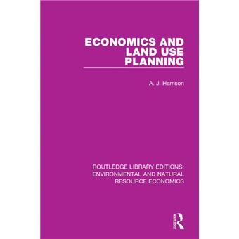 Economics and Land Use Planning - 1