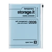 Agenda Mark's 2026 A5 Storage.It Azul