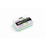200 Fichas De Colores Miquelrius A6 Horizontal